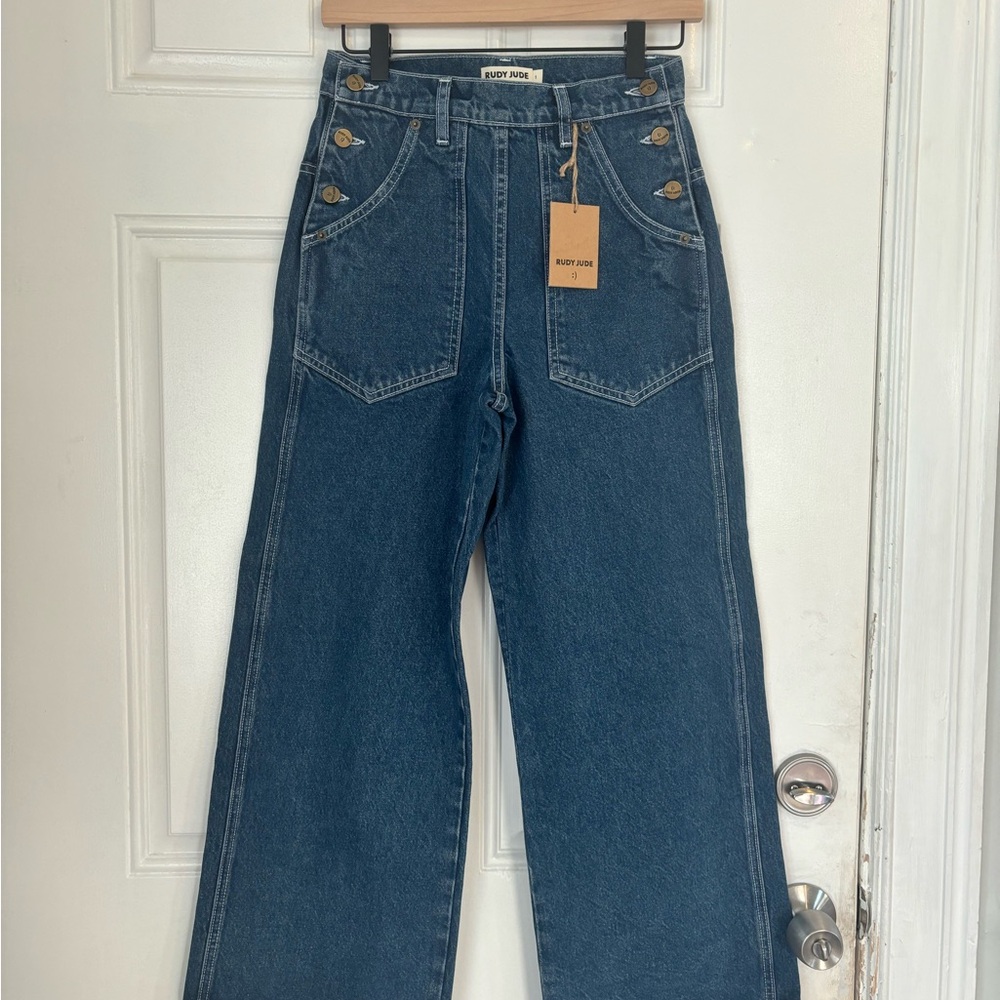 Rudy Jude Side Button Jeans Brand New!